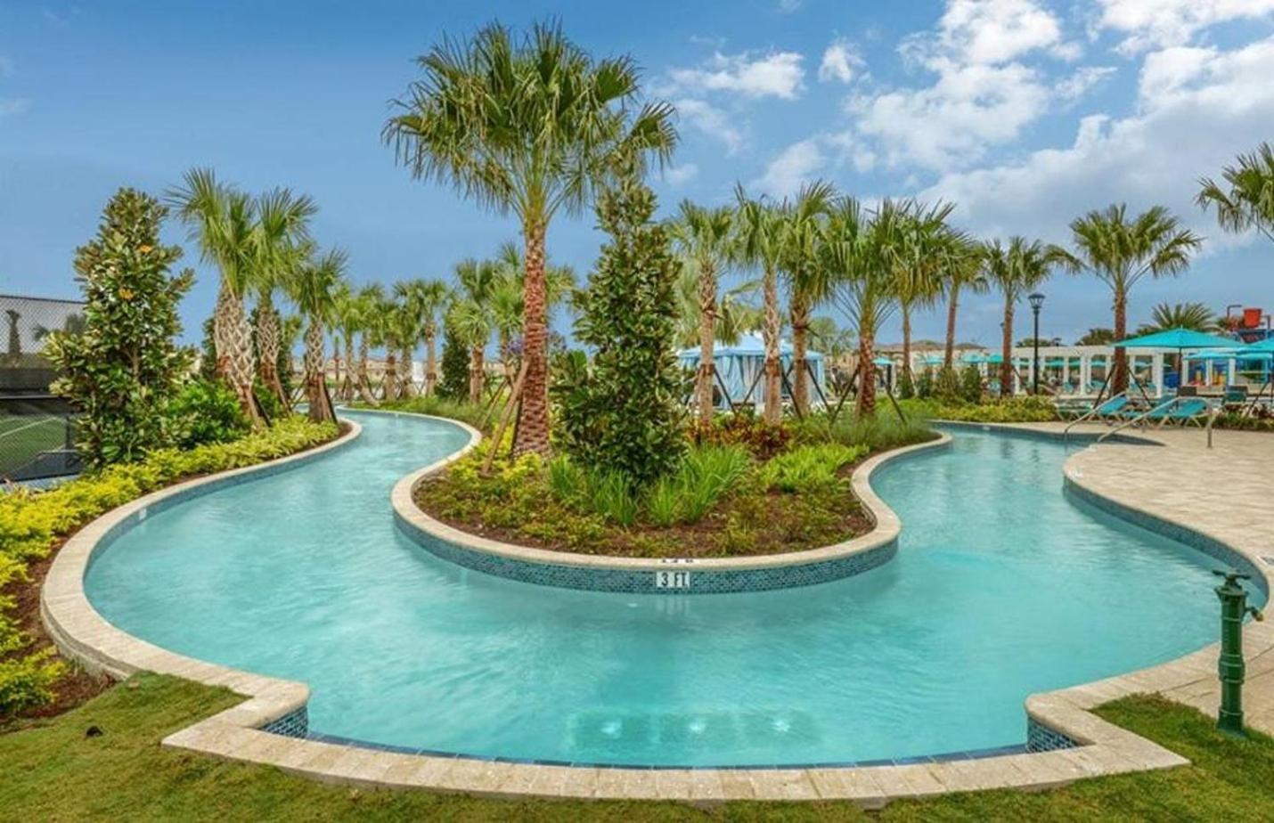 Pool Villa Wfree Waterpark Lazy River Game Room Киссимми Экстерьер фото