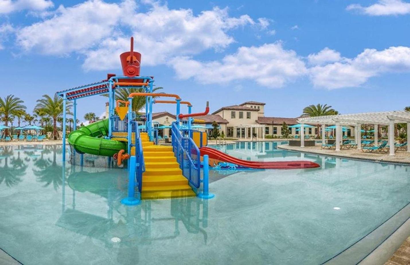 Pool Villa Wfree Waterpark Lazy River Game Room Киссимми Экстерьер фото